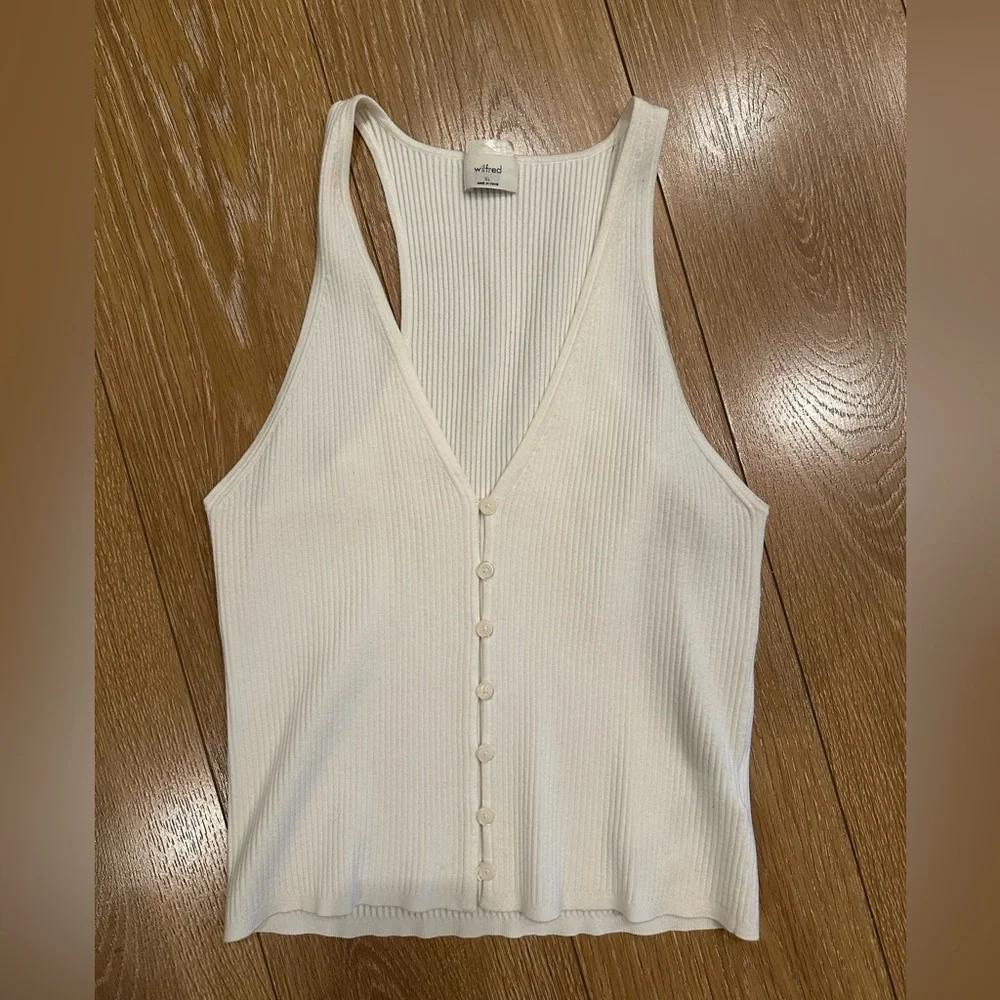 NWOT Aritzia Wilfred Affinity Top size XL - Picture 5 of 6